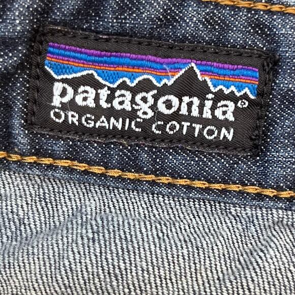 Patagonia Men's Size 38 Blue Denim Straight Leg Preppy Jeans Regular Fit - Picture 3 of 8